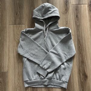 Gray Hooded Sweatshirt